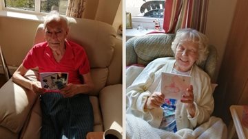 Newcastle upon Tyne care home Residents sent postcards to family